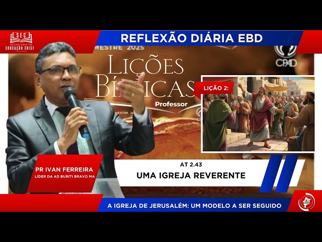 Reflexão Diária EBD 12-07-2025