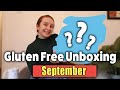 GLUTEN FREE UNBOXING - SEPTEMBER || How To Coeliac