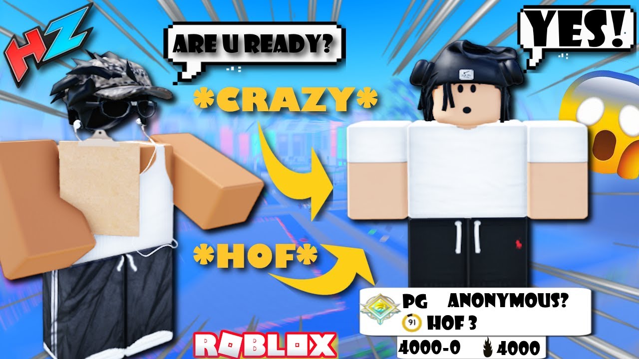 Я прошёл отбор в клан в ROBLOX Basketball (Roblox Hoopz) *ОН СУМАСШЕДШИЙ*