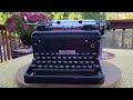 Royal KHM Typewriter KHM=2222693 1938(7?) from Lancaster PA