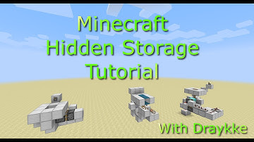 Minecraft (1.7.9+) Hidden Storage Tutorial [Flush/Compact/Hidden]