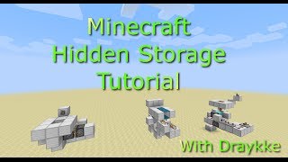 Minecraft (1.7.9+) Hidden Storage Tutorial [Flush/Compact/Hidden]