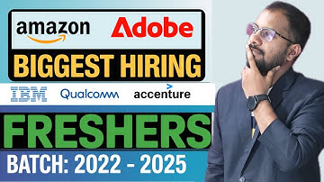 FEXLE Recruitment Drive | Amazon, Adobe, IBM, Qualcomm, Accenture Jobs | Register Now