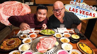 A5 WAGYU KOREAN BBQ Steakhouse + @lasvegasfill Influencer SECRETS Interview!