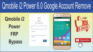 Qmobile i2 power | Google account Remove | 100%