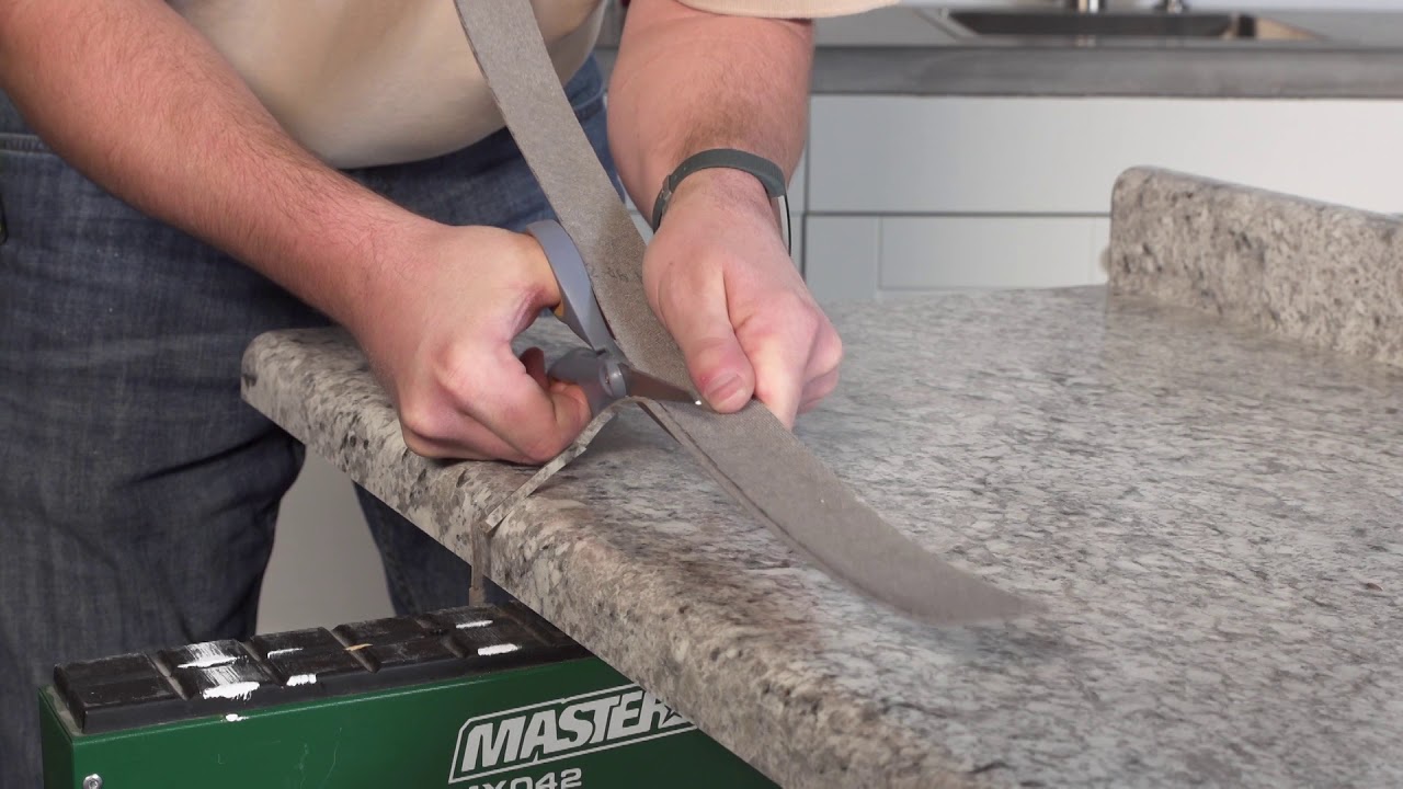 How to Install Sheet Laminate on a Countertop 