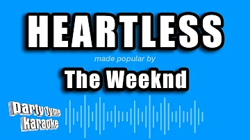 The Weeknd - Heartless (Karaoke Version)