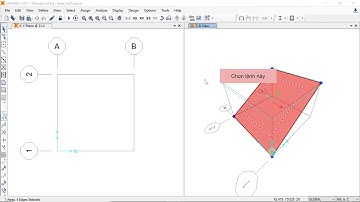 SAP2000 - Xoay trục tọa độ địa phương của đối tượng mặt