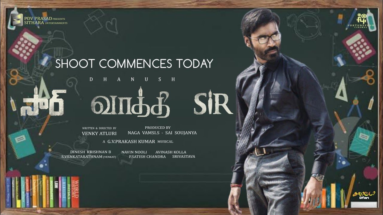 Vaathi Shooting Started Today at Hyderabad 🥳🤩🔥 | Galatta Dfan