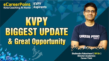 📢 KVPY 2021- 22 EXAM POSTPONED | Biggest Update | KVPY 2021-22 | SM Sir | @cpkota