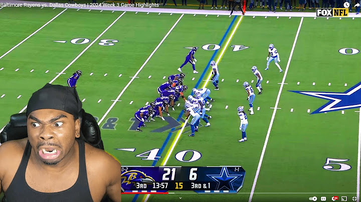 YALL IS TRASH!!!! Baltimore Ravens vs. Dallas Cowboys | 2024 Week 3 Game Highlights