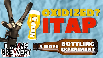 Beer Bottling NEIPA Oxidizing Experiment Part1