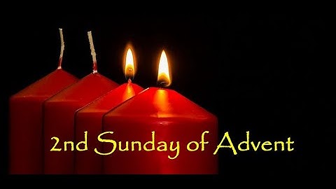 Sunday Video Service for 6 December 2020 2nd Sunday in Advent "Anticipating a New Future"
