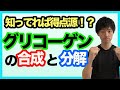 【薬学部】『グリコーゲンの分解と合成』血糖変動したときにグリコーゲンはどんな働きをするのか?インスリンやグルカゴンと絡めて理解!