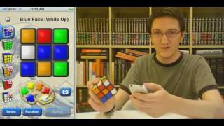 iPhone app solves Rubik's cubes - CubeCheater (2009) screenshot 4