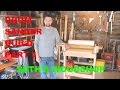 DIY Building a Drum Sander/Thickness Sander Part 1 DIY Building a Drum Sander/Thickness Sander Part 1