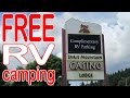 Free RV Parking - Overnight Free Parking - YouTube