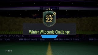 حل تحدي بطاقات بدلاء الشتاء فيفا22 أسهل حل+شرح بدلاء الشتاءSBC Winter Wildcards Challenge fifa22