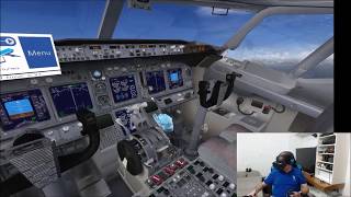 HOW TO PLAY FLIGHT SIMULATOR X IN VR - Flyinside fsx pro  - STEAM VR