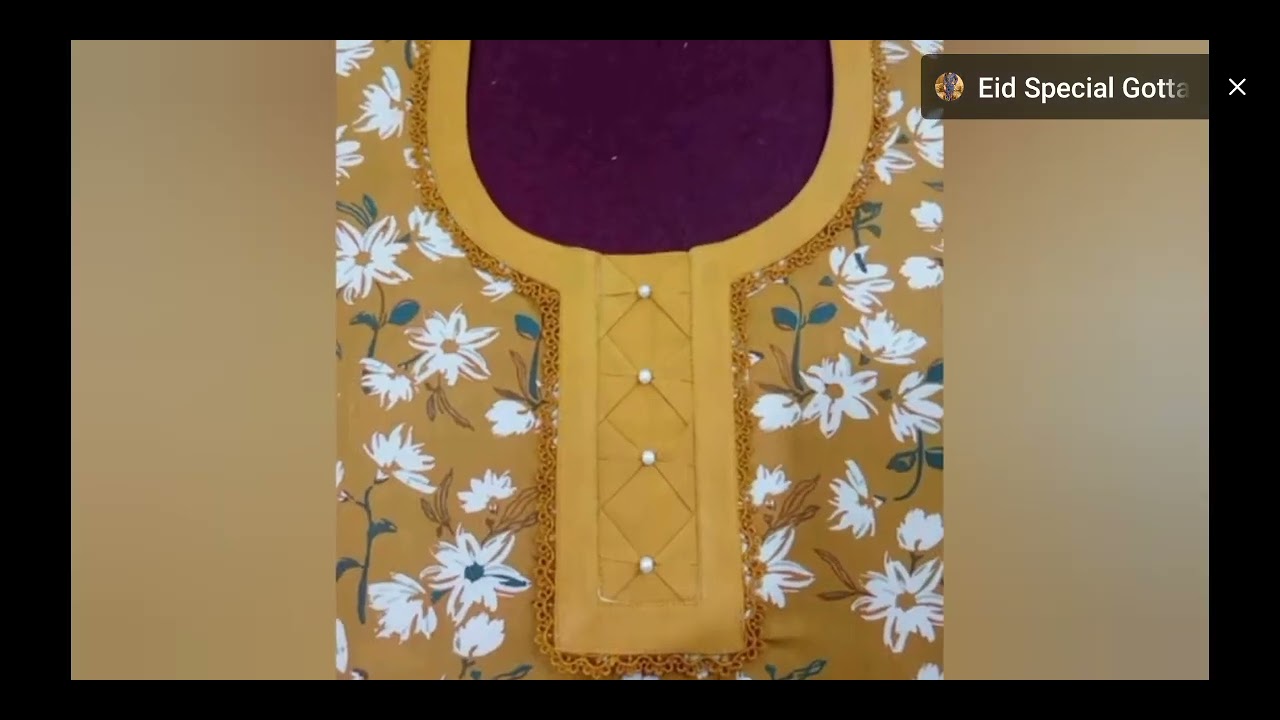 Cut work neck designs new |eid special day dress design 