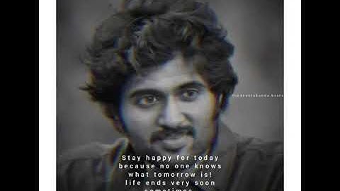 vijay devarakonda whatsapp status video Single boy attitude whatsapp status ||