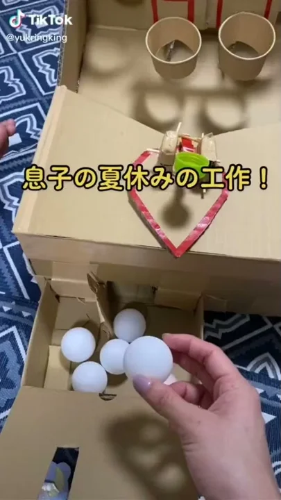 夏休み工作小六男子