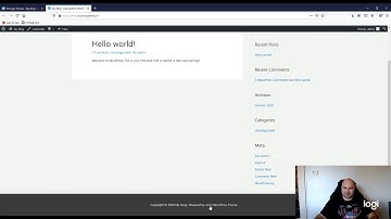 Installing the responsive Astra theme