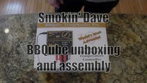 BBQube Temperature Controller Unboxing and Assembly