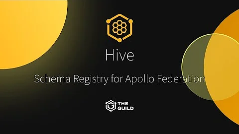 GraphQL Hive as a Schema Registry for Apollo Federation