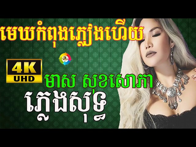 Pleng Sot មេឃកំពុងភ្លៀងហើយ ភ្លេងសុទ្ធ មាស សុខសោភា Karaoke class=