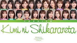 Nogizaka46 (乃木坂46) - Kimi ni Shikarareta (君に叱られた) (Kan/Rom/Eng Color Coded Lyrics)