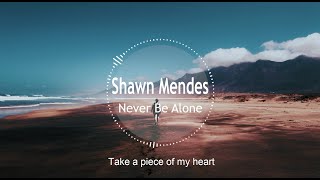 Shawn Mendes - Never Be Alone(Lyrics)