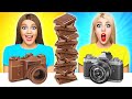 Real Food vs Chocolate Food Challenge #2 by Multi DO