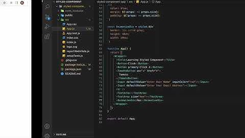 React Styled Components - 7 (Animations)