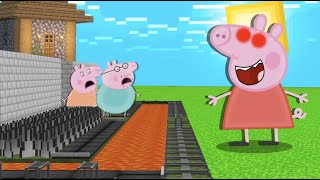 EVIL PEPPA PIG vs The Most Secure House - Minecraft by Cartoons Play 5,142 views 4 weeks ago 9 minutes, 24 seconds