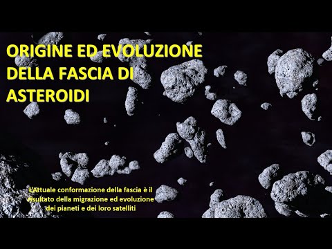 Video: Qual è l'origine degli asteroidi?