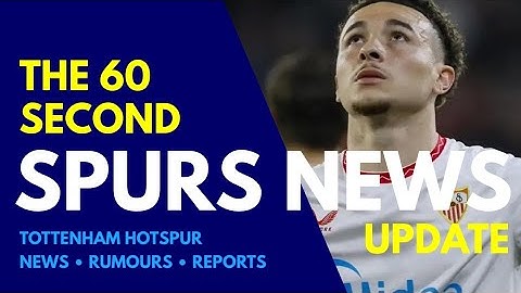 THE 60 SECOND SPURS NEWS UPDATE: Interest in Rubén Vargas, "Romero is Horrific!" 11 Injured Players