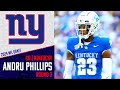 New york giants fan reacts to andru phillips 2024 nfl draft pick