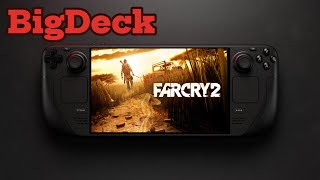 Far Cry 2 Steam Deck OLED gameplay my settings