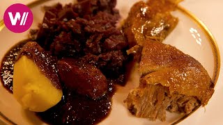 Rhineland  St. Martin's goose with apple and prune stuffing | At our Neighbour's Table