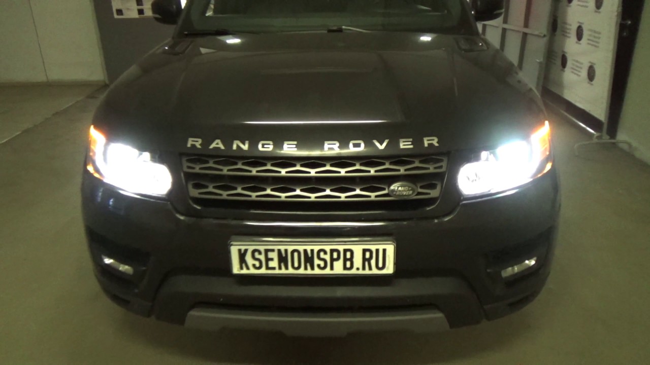 RANGE ROVER SPORT покраска фар изнутри и замена линз RANGE ROVER SPORT покраска фар изнутри и замена линз