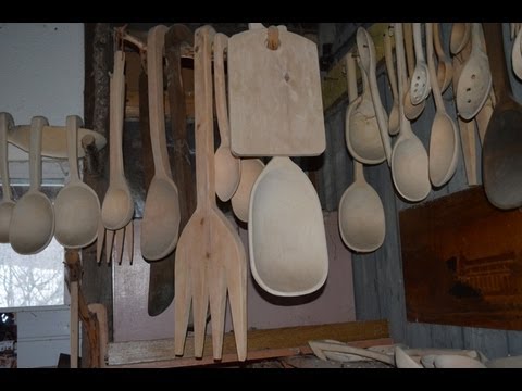 Jak zrobić łyżkę drewnianą - folklor portal wiano.eu