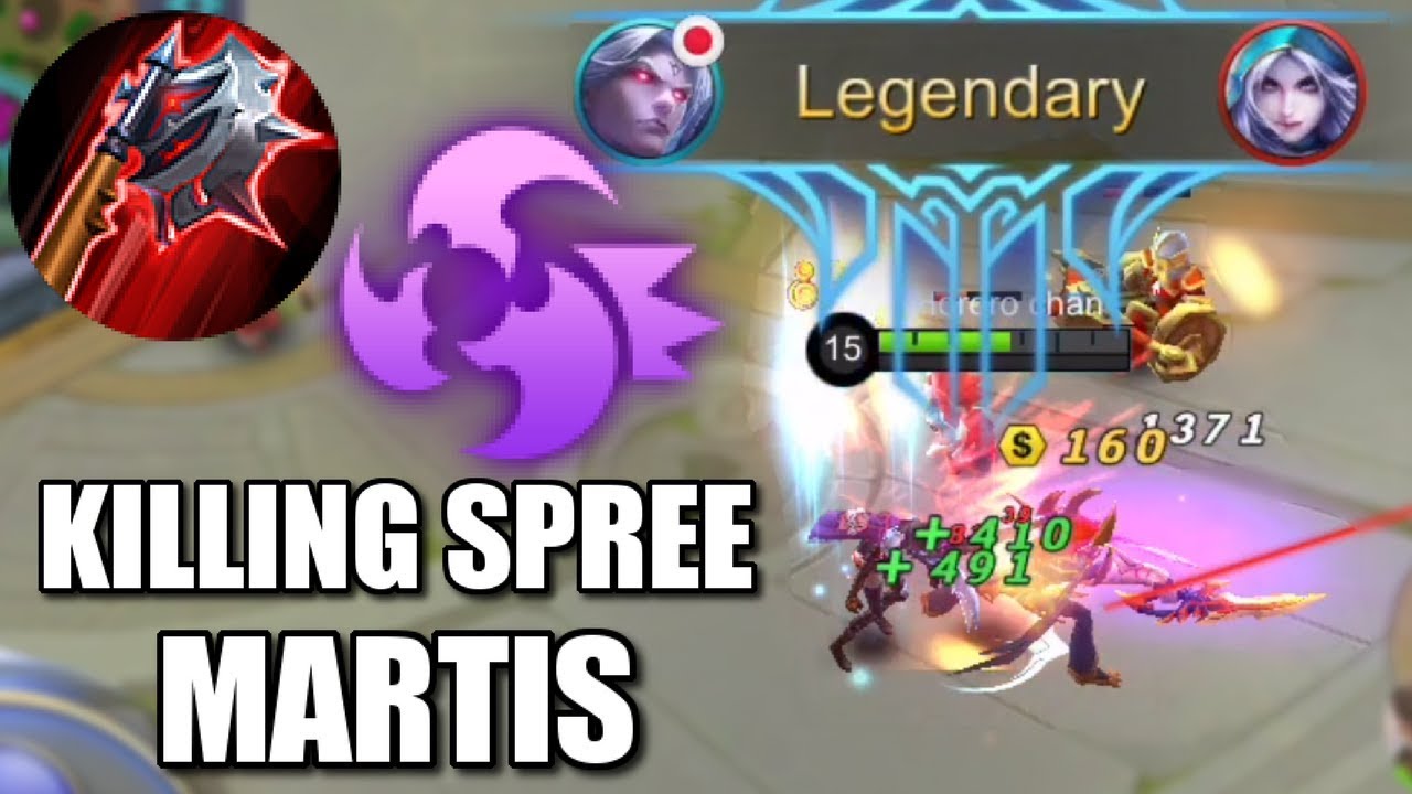 Martis With Killing Spree Talent Test Youtube