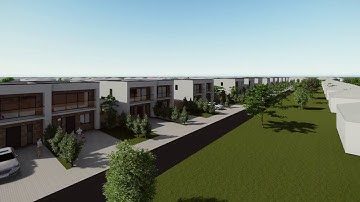 Duplex family houses - Lumion video presentation