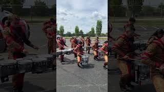 Stone cold, fire in their eyes - ConneXus 2026 - WGI Semis - #marchingvlogs