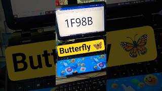 Butterfly 🦋 symbol in Ms word. #msword #butterfly #symbol #advancecomputereducationcentre #DeepakSir