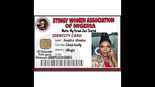 How to create your ID card via phone.. How to create your stingy women association I’d with phone screenshot 5