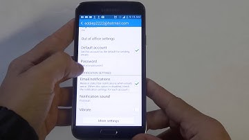 Samsung Galaxy S5: How To Change Email Notification Sound - Fliptroniks.com