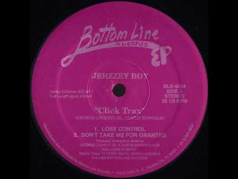 Jerzzey Boy — Jerzzey Boy - Lose Control (Click Trax EP)