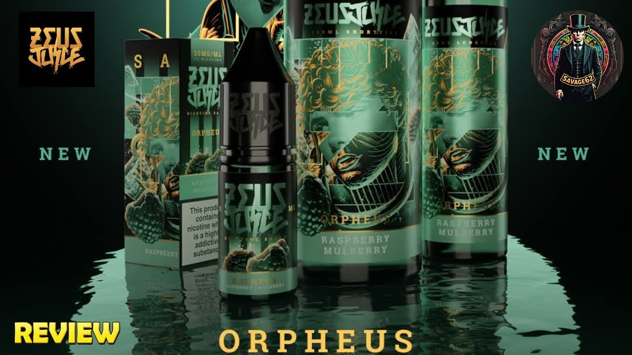 ZEUS JUICE :- ORPHEUS ELIQUID REVIEW 🔞⚡ 